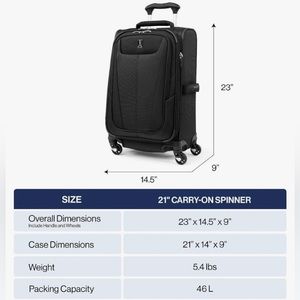 TRAVELPRO carry on luggage. Useful for any material, or products, waterproof.